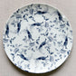 Blue Floral plates Set of 4 (4pcs dinner set) porcelain bone china