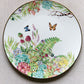 Garden Floral and Butterflies plates Set of 4 (4pcs dinner set) porcelain bone china