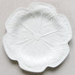 White Cabbage Plate set (SET OF 4)