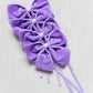 Lavender Velvet Napkin Bow (set of 4)